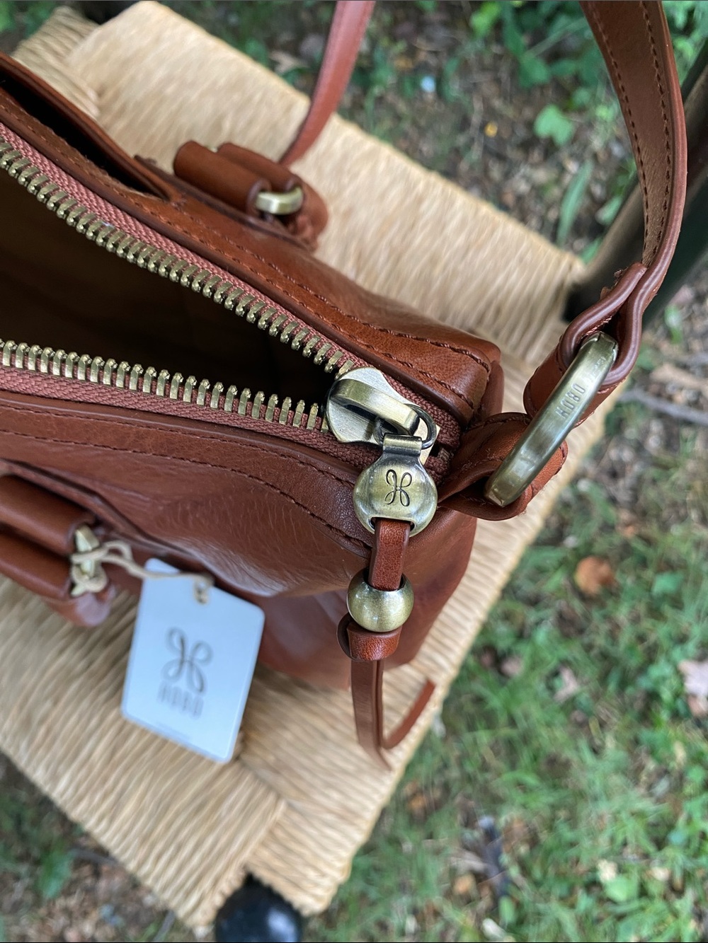 HOBO Expedition Satchel in Pecan Ridge - Picture 11 of 11